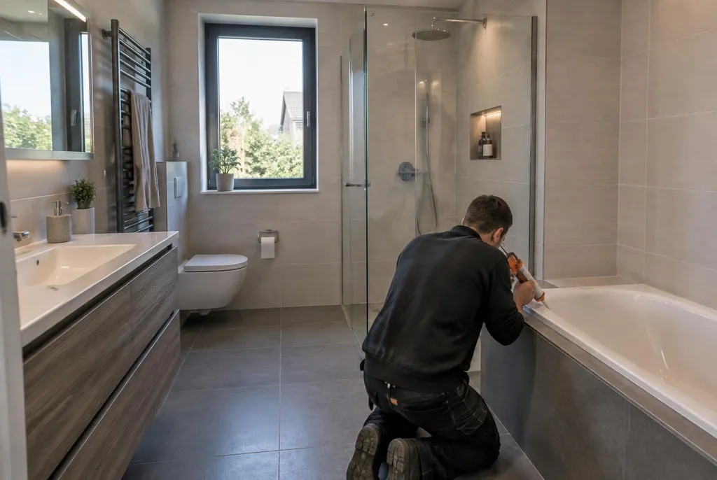 Kitbedrijf Tienhoven – badkamer kit vervangen bij de douche
